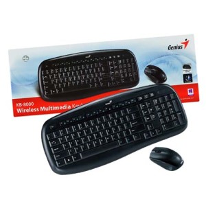 TECLADO+MOUSE GENIUS INALAMBRICO KM 8101