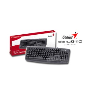 TECLADO GENIUS KB-118 PS2/USB SP CB