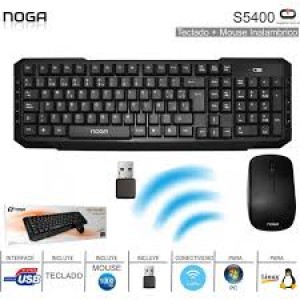 TECLADO+MOUSE INALAMBRICO NOGA S 5400/5500