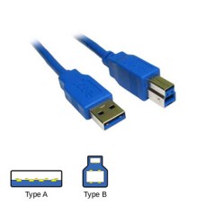 CABLE USB 3.0 IMPRESORA A/B 3.0 1.5MTS