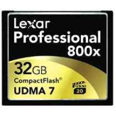 CF 32GB 800X PROF LEXAR