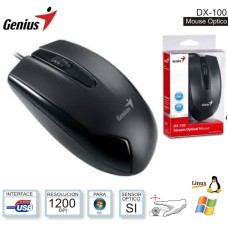 MOUSE GENIUS DX-110 BLACK PS2