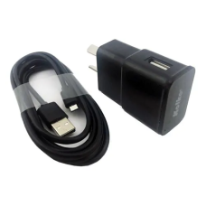 CARGADOR 220/USB + CABLE MICRO USB 5V 2A