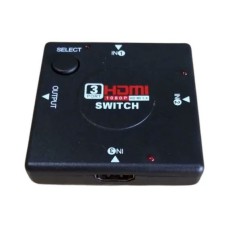 SWITCH HDMI 3 PUERTOS A 1 CON SELECTOR