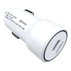 CARGADOR P/AUTO 1 SALIDAS USBC + CABLE USBC A USBC NOGA 21C