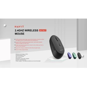 MOUSE HAVIT INALAMBRICO MS78GT