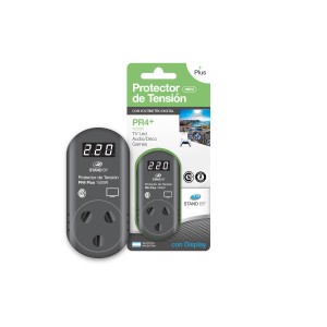 PROTECTOR DE TENSION PR4 PLUS C/DISPLAY 1500W