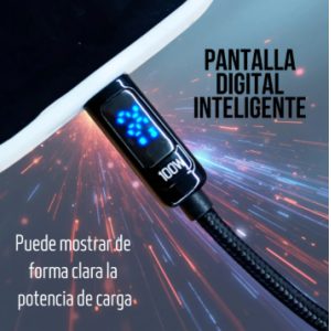 CABLE USBC A USBC 2MTS 100WTS PANT. INTELIGENTE 6247
