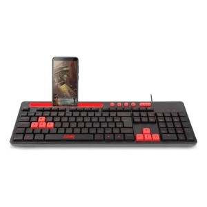 TECLADO CABLE MULTILASER GK120 C/SOPORTE CELU TECLADO CABLE MULTILASER GK120 C/SOPORTE CELU