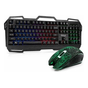 TECLADO+MOUSE CABLE GLOBAL KL160 GAMER RGB TECLADO+MOUSE CABLE GLOBAL KL160 GAMER RGB