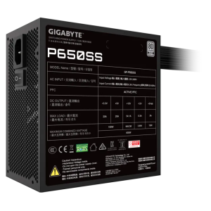 FUENTE PC 650W GIGABYTE  80 PLUS SILVER